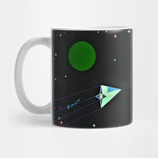 vintage space voyage Mug